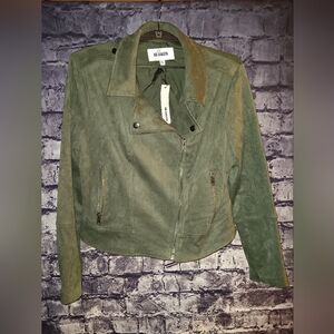 BB Dakota x Steve Madden Vegan Faux Suede Moto Jacket XL